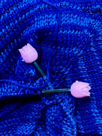 Naaldbeschermer Tulp klein - roze