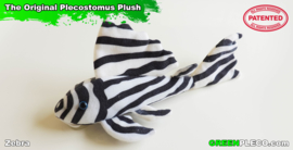 zebra pleco plush