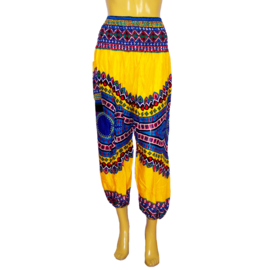 African Gypsy harembroek DONKERGEEL | aladdin pants