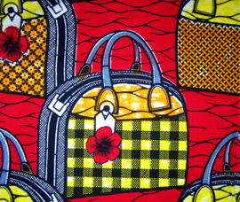 461 VLISCO *Super-Wax* Premium Cotton | Michelle Obama's Bag | Wax Hollandais | prijs / yard