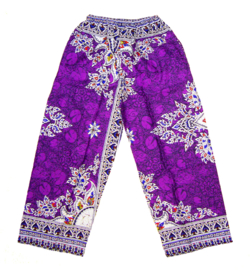 Afrikaanse dashiki broek VIOLET | unisex pants | 3 maten