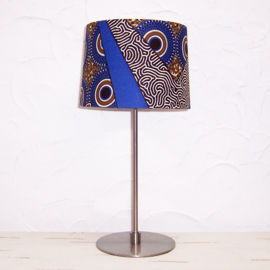 Afrikaanse tafellamp DAMAIAH | African Wax Print | 40 cm
