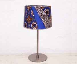 Afrikaanse tafellamp DAMAIAH | African Wax Print | 40 cm