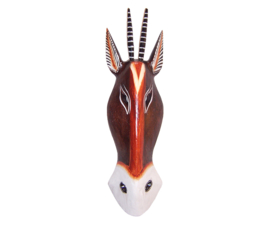 54 cm Houten ORYX masker DANJUMA - African animal mask