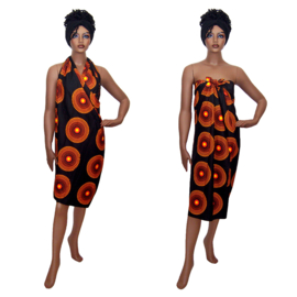 Afrikaanse sarong / African body wrap JALISA | beach cover-up