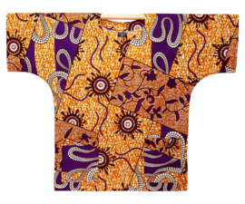 Afrikaans dashiki shirt AJANI | Ankara african wax print | unisex