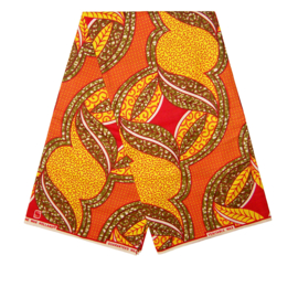 270 Afrikaanse stof | African Super-Wax - cotton extra soft