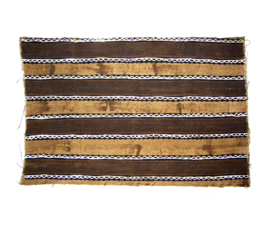 Bogolan mud cloth uit Mali - Afrikaanse modderdoek Bambara - pattern 110x160 cm