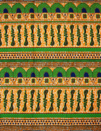 140 Afrikaanse stof | African Wax Print - 100% cotton  | prijs / yard