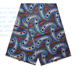 294 Afrikaanse stof | African Wax Print - 100% cotton | prijs / yard