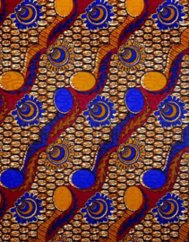 179 Afrikaanse stof | African Wax Bazin (Damast) cotton | prijs / yard