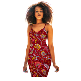 261 Afrikaanse stof | African Wax Print - 100% premium soft cotton