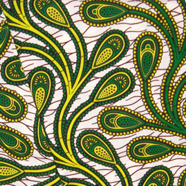 189 Afrikaanse stof | African Wax Print - Ankara fabric - 100% cotton | prijs / yard