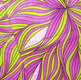 203 Afrikaanse stof | African Wax Print - 100% cotton | prijs / yard