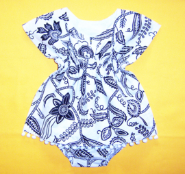 Dashiki set BABY GIRL GRACE | jurkje + luierbroekje | Afrikaanse Wax Print | maat 62/68 = 3-6 mnd