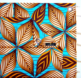 Afrikaanse SERVETTEN Wani | set van 2 | african wax print napkins  | 35 x 35 cm | 100% katoen