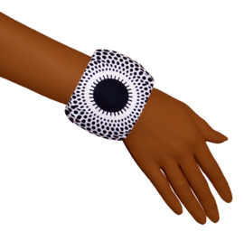 BANDANA + BANGLE african gift set hoofddoek en armband