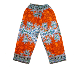 Afrikaanse dashiki broek ORANGE | unisex pants | 3 maten