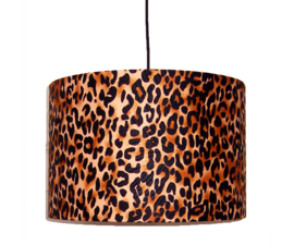 LEOPARD BRUIN afrikaanse lampenkap | Animal Print | Ø 35 cm