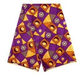 304 Afrikaanse stof | African Wax Print - Ankara fabric - 100% cotton | prijs / yard