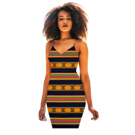 346 Afrikaanse stof | Kente Ghana - African Wax Print - Polycotton