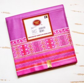 Dashiki stof PURPLE | ANGELINA Java Prints van VLISCO 100% katoen coupon 180 x 120 cm