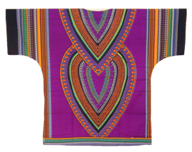 Afrikaans dashiki shirt HEART PAARS | african print | unisex