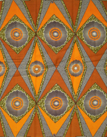 167 Afrikaanse stof | African Wax Print - Ankara fabric - 100% cotton | prijs / yard