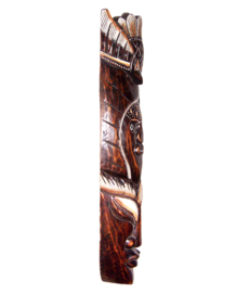 Afrikaans masker 50 cm | houten masker (#E)