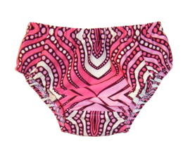 Dashiki set BABY GIRL ROZE | jurkje + luierbroekje | Afrikaanse Wax Print | maat 62/68 = 3-6 mnd