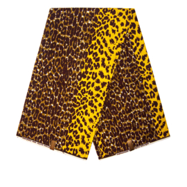 348 Afrikaanse stof | African Wax Print - 100% cotton  | prijs / yard