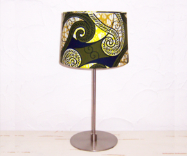 Afrikaanse tafellamp BOMANI | Vlisco Super Wax | 40 cm