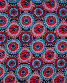 144 Afrikaanse stof | African Ankara Wax Print 100% cotton  | prijs / yard