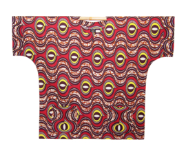 Afrikaans dashiki shirt OMARI | african wax print | maat 4XL/5XL