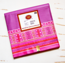 Dashiki stof PURPLE | ANGELINA Java Prints van VLISCO | 2 yards = 1 dashiki patroon