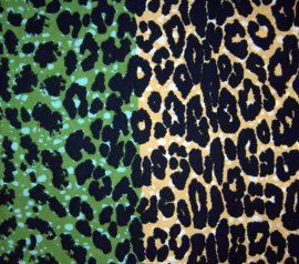 458 Afrikaanse stof | African Wax Print - premium soft cotton | per yard