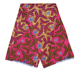 194 Afrikaanse stof | African Ankara Wax Print 100% cotton  | prijs / yard