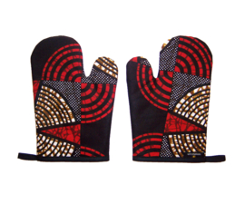 Afrikaanse ovenwanten met gewatteerde voering | vanaf € 19,95