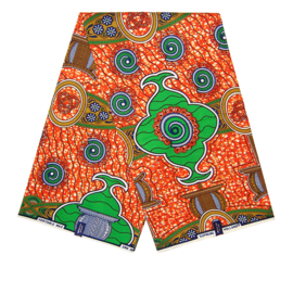 221 Afrikaanse stof | African Ankara Wax Print 100% cotton  | prijs / yard