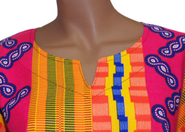 Afrikaans dashiki shirt KENTE GHANA | african print | maat 3XL