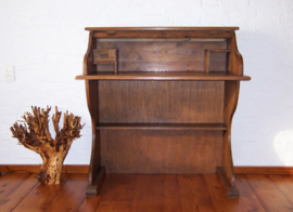 Antiek eiken houten rolluikbureau, rolbureau / secretaire