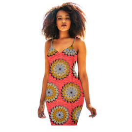 267 Afrikaanse stof | African Wax Print - 100% premium soft cotton
