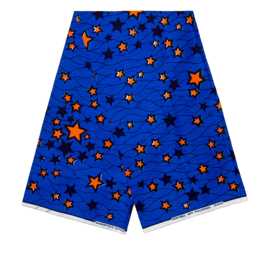 398 VLISCO Wax Hollandais | Small Star | Dutch Wax Block Prints 100% cotton | prijs / yard