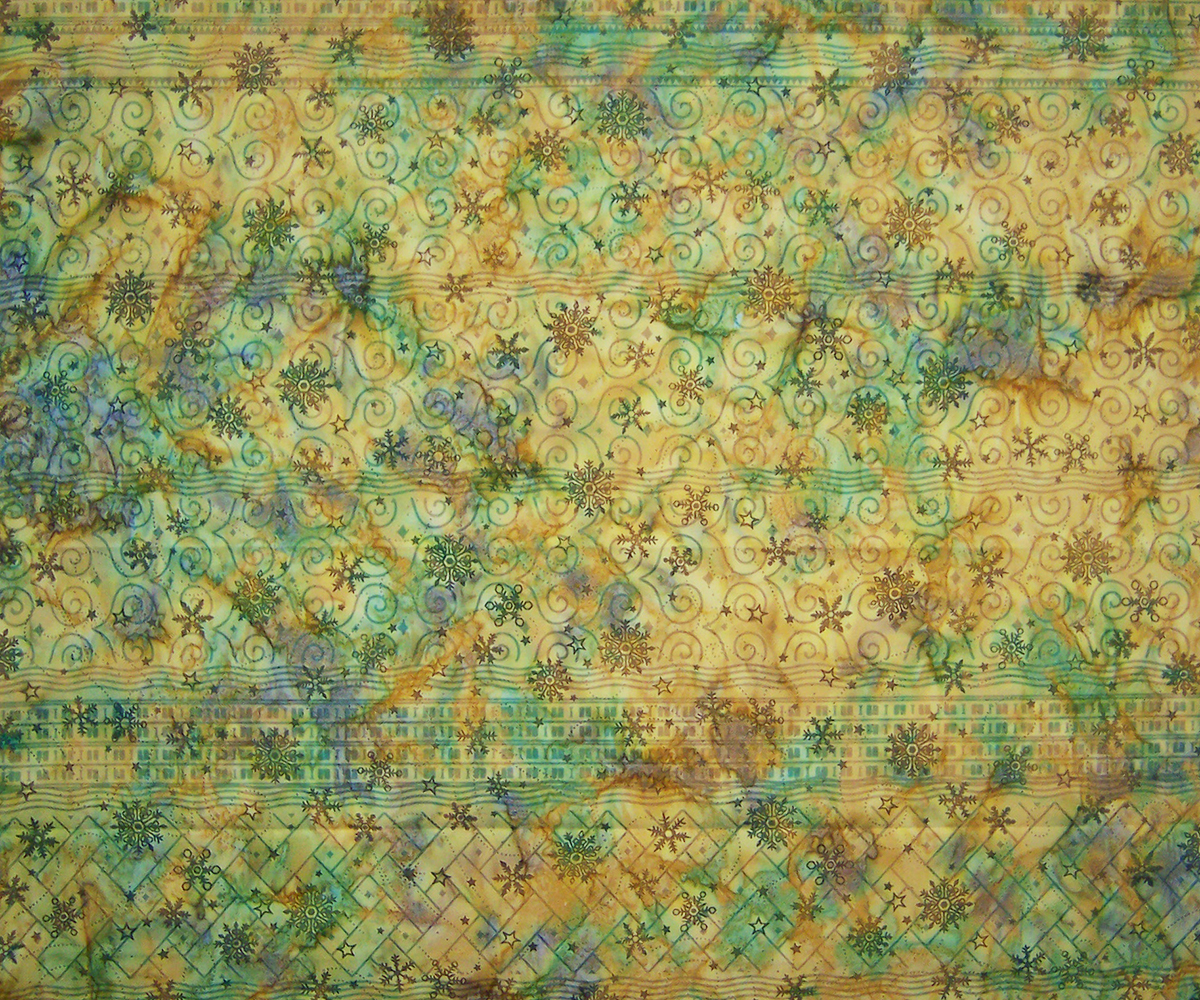 F14 - BATIK quiltstof | batikstof lapje van 50 x 55 cm | 1 Fat Quarter