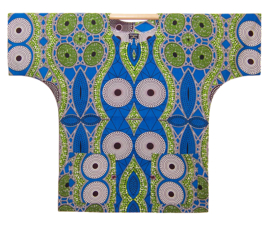 Afrikaans dashiki shirt NAEEM | Ankara african wax print | unisex
