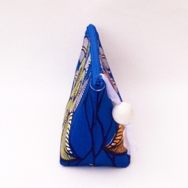 CHIONE make-up tasje van katoen met batik print