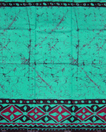 284 Afrikaanse stof | African Fanga Super-Wax Print | Polycotton | prijs / yard