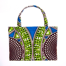NAEEM cadeautasje van afrikaanse wax print | gift bag voor sieradendoosjes / A6 envelop