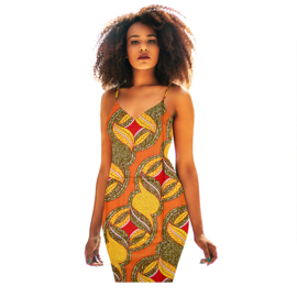 270 Afrikaanse stof | African Super-Wax - cotton extra soft
