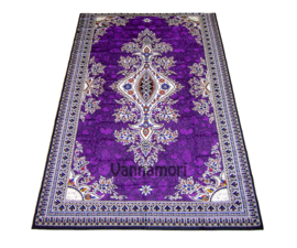 Dashiki stof VIOLET | etnische print | 100% katoen | coupon 166 x 108 cm